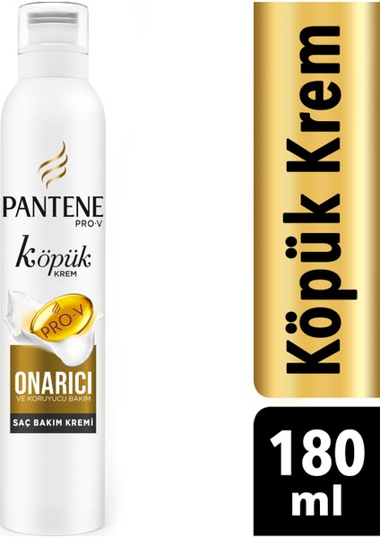 Onarıcı ve Koruyucu Bakım 180 ml Köpük Saç Bakım Kremi