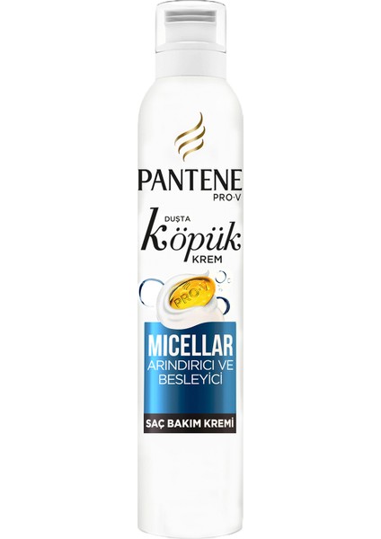Köpük Saç Bakım Kremi Micellar Arındırıcı ve Besleyici 180 ml fiyatları
