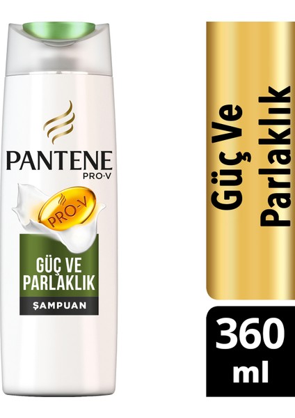 Doğal Sentez Güç ve Parlaklık 360 ml Şampuan