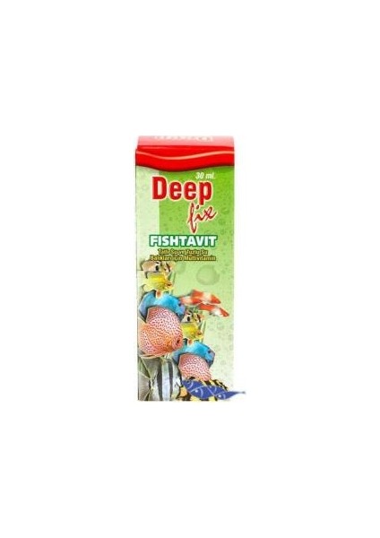 Deep Fix Fishtavit Balık Vitamini 30Ml.