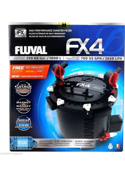 Fx4 Dış Filtre 2650Lt/Saat (Yarım Dolu)