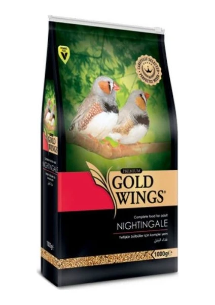 Gold Wings Premium Bülbül Yemi 1000Gr.