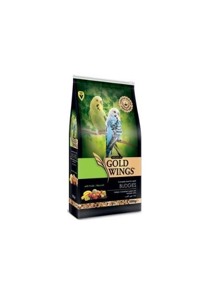 Gold Wings Premium Muhabbet Yemi 1000Gr.