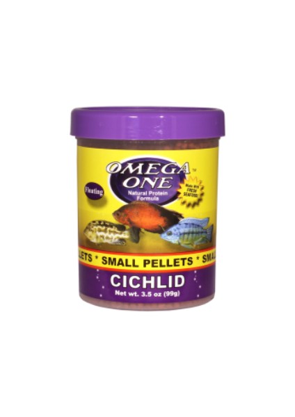 Omega One Cichlid Small Pellets 490Ml / 184Gr.