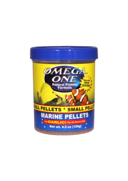 Omega One Garlic Marine Pellets Small 270Ml / 126Gr.