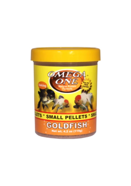 Omega One Goldfish Large Pellets 490Ml / 212Gr.