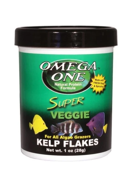 Omega One Super Veggie Kelp Flakes 50Gr Açık