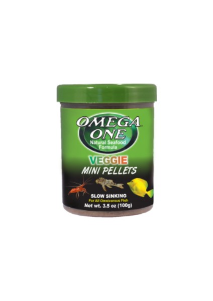 Omega One Veggie Mini Pellets 270Ml / 100Gr.