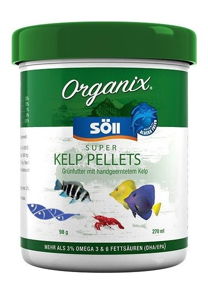 ® Super Kelp Pellets 50Gr Açık