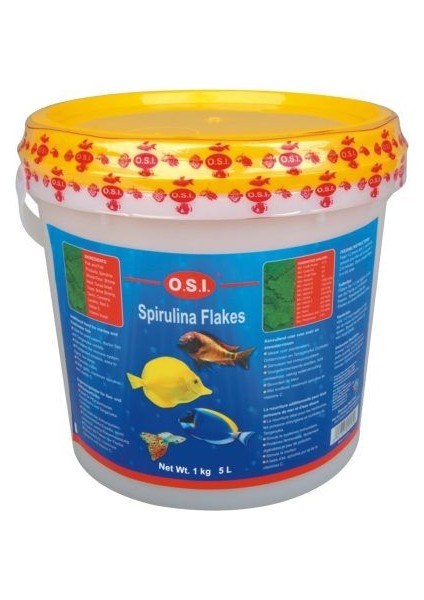 Osı Spirulina Flake 15Lt / 5000Gr.
