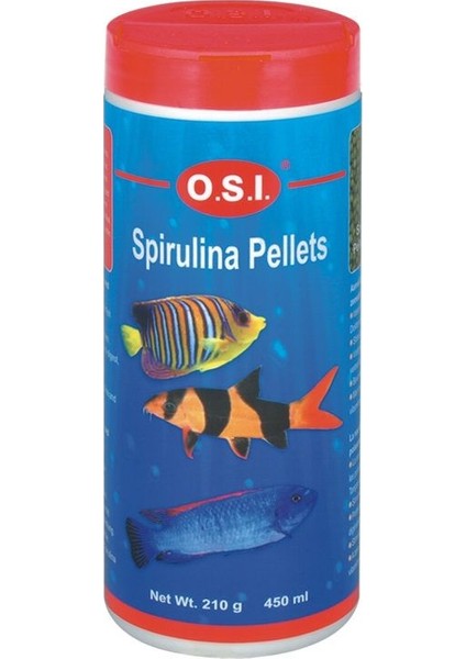 Osı Spirulina Pellets Small 450Ml / 210Gr.