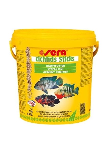 Cichlids Sticks 50Gr Açık
