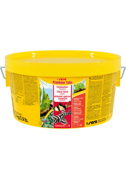 Plankton Tabs 2000Ml/5500Adet. 1,3Kg