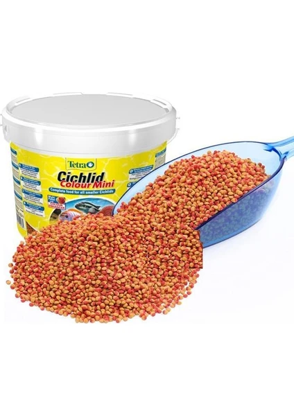 Cichlid Colour Mini Granules 100Gr Açık