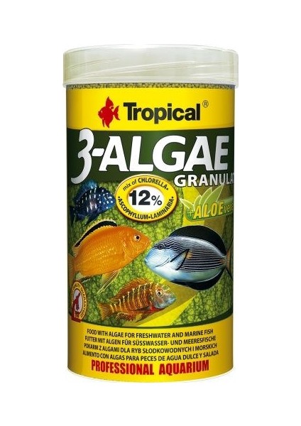 3-Algae Granulat 100Gr (Açık)