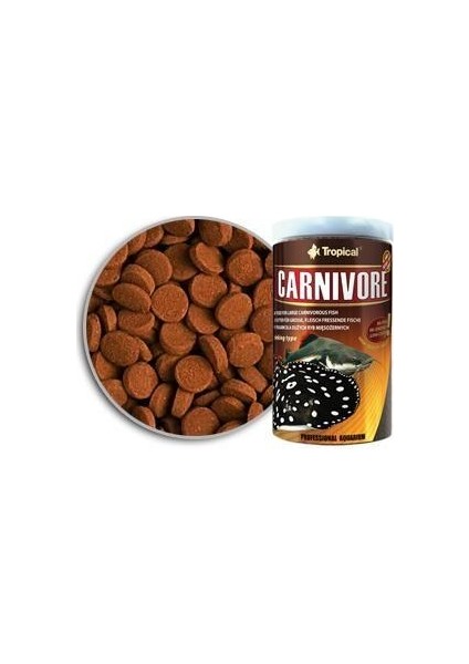 Carnivore Tablet Yem 100Gr Açık