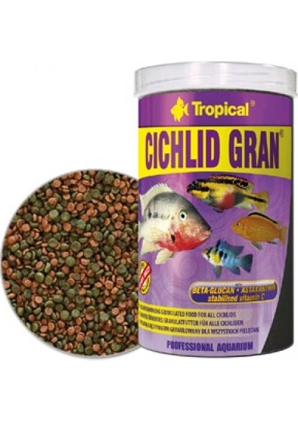 Cichlid Granulat 1000Ml 550Gr