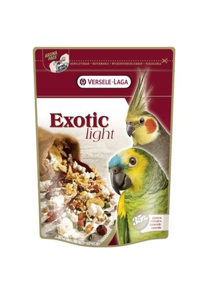 Exotic Light Papağan Yemi 750Gr