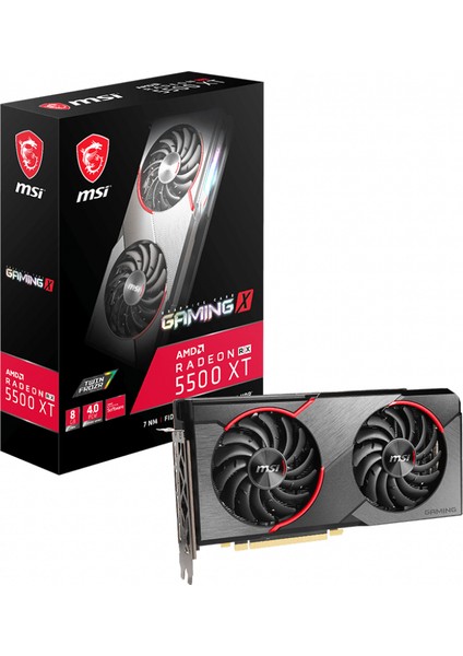 Radeon RX 5500 XT Gaming X 8GB 128Bit GDDR6 PCI-E 4.0 Ekran Kartı ( Radeon RX 5500 XT GAMING X 8G ) modelleri