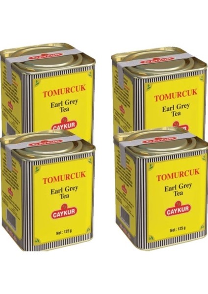 Tomurcuk Çay 125 gr Teneke 4 Adet