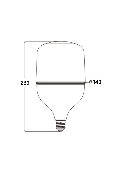 LED Torch Ampul 50 W Beyaz