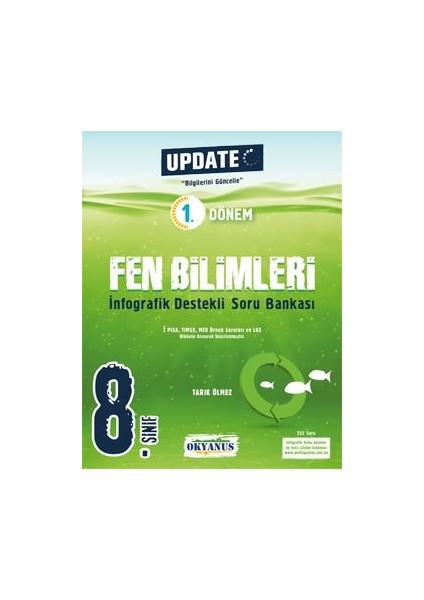 8. Sınıf Update 1. Dönem İnfografik Destekli Fen Bilimleri Soru Bankası