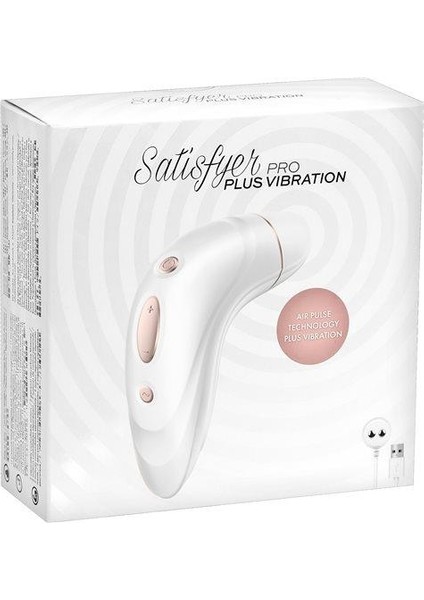 Pro Plus Titreşimli ve Emiş Yapabilen Vibratör