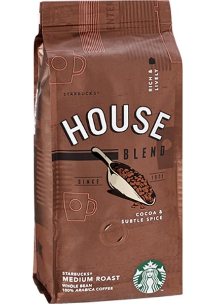 House Blend  250 gr Kahve Çekirdek (Öğütülmemiş)