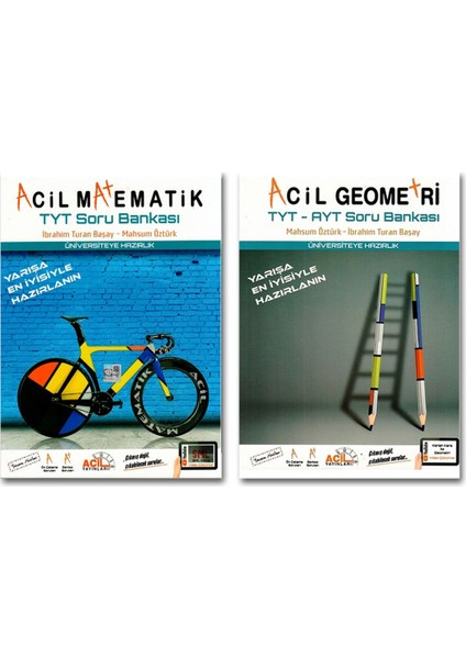 TYT Matematik - TYT AYT Geometri Seti 2 Kitap