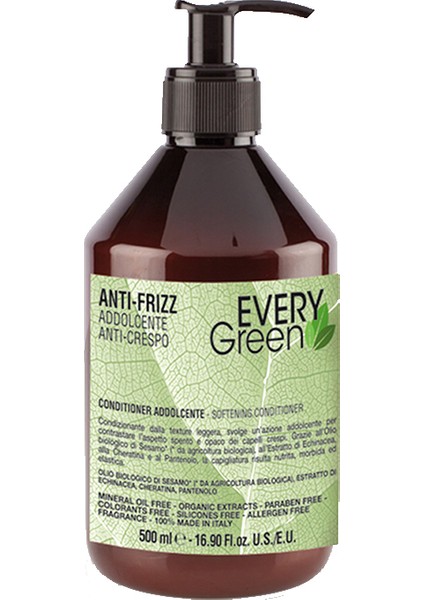 Every Green Anti-Frizz Elektriklenme Karşıtı Saç kremi 500 ml