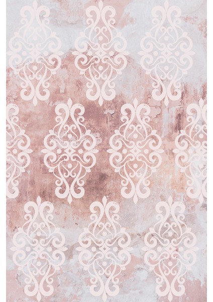Kaymaz Taban Yıkanabilir Eskitme Motif Desenli Dijital Baskılı Halı RSP1475 fiyatları