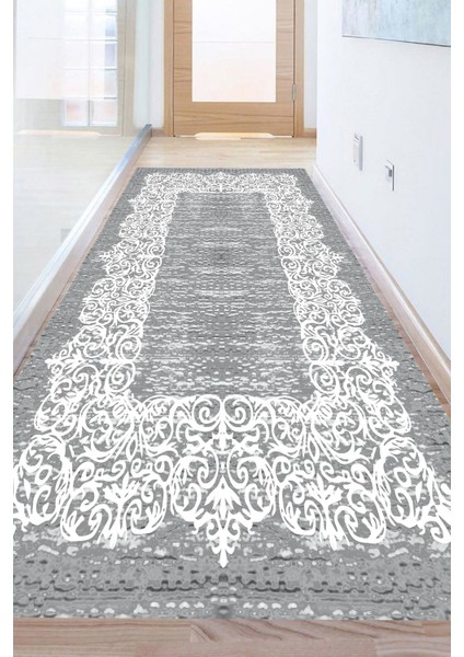 Kaymaz Taban Yıkanabilir Mimoza Desenli Dijital Baskılı Halı RSP1575
