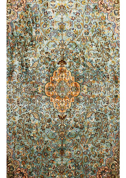 Kaymaz Taban Yıkanabilir Motif Desenli Dijital Baskılı Halı