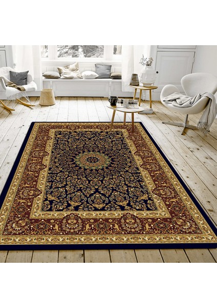 Kaymaz Taban Yıkanabilir Çini Motifli Osmanlı Desenli Dijital Baskılı Halı