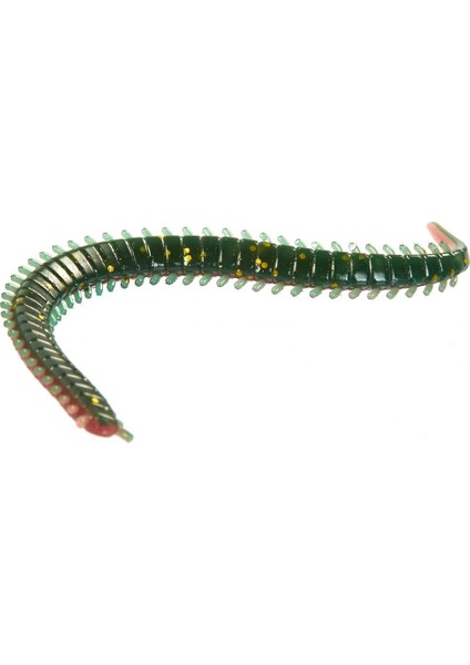 Salty Sensation Lugworm Silikon Yem / Boy: 11.5Cm Yeşil