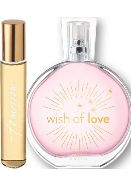 Wish Of Love 50 Ml Kadın Edt+Avon Tomorrow 10 Ml Kadın Edp