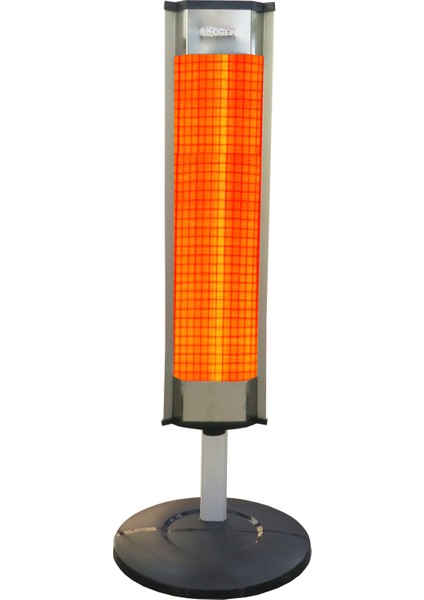 Klasik Termostatlı -INOX- 1800W Carbonmatic Isıtıcı - ALÜMİNYUM GÖVDE UC-441