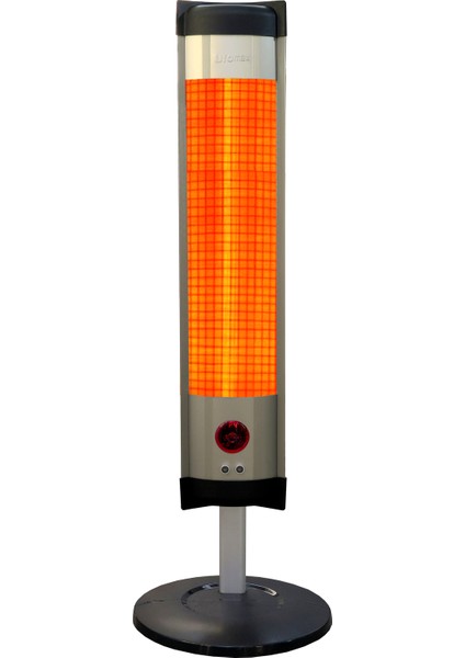 Klasik UK (Uzaktan Kumandalı) 4 KADEMELİ 2500W Carbonmatic Elektrikli Isıtıcı- FÜME UC-601