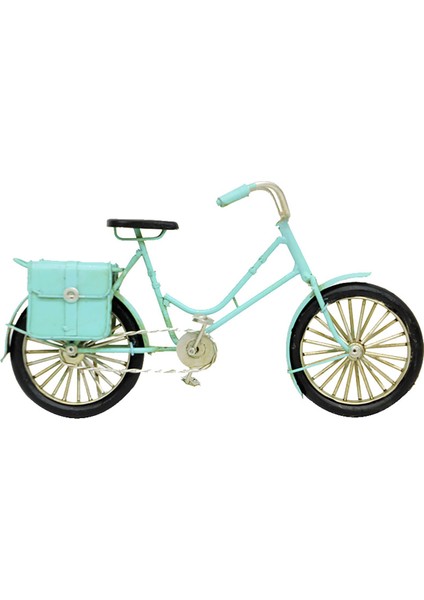 Dekoratif Amaçlı Metal Bisiklet Çantalı 193
