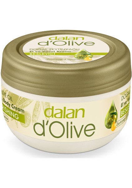 D'Olive Zeytinyağlı Besleyici Krem 150 Ml