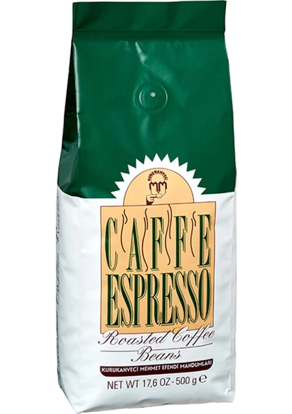 Kurukahveci Mehmet Efendi Espresso Çekirdek Kahve 500 Gr