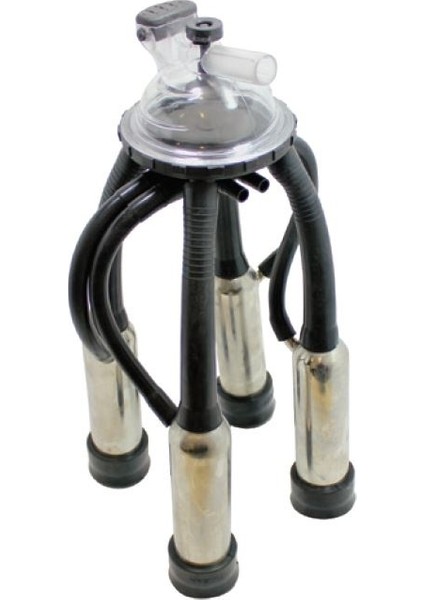 Süt Sağım Başlığı Komple Pençe Takımı Paslanmaz 200 cc