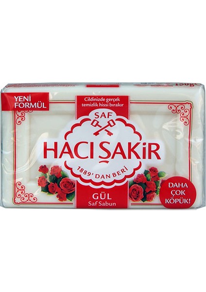 Sabun Gül 150 gr 5 Adet