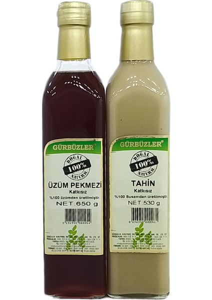 Tahin Pekmez 1180 gr 2'li Paket