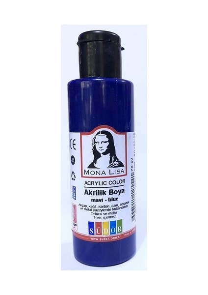 Monalisa Akrilik Boya 6X70 Ml Şişe Sd1006