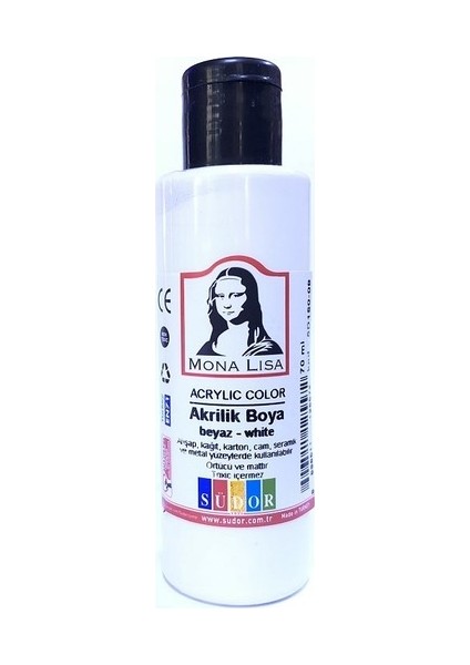 Monalisa Akrilik Boya 6X70 Ml Şişe Sd1006