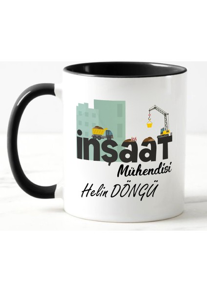 Inşaat Mühendisi Temalı Kupa