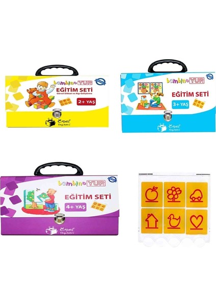 Bambinoyup 2-4 Yaş Paketi-1 (30 Kitapçık + Kontrol Aracı)