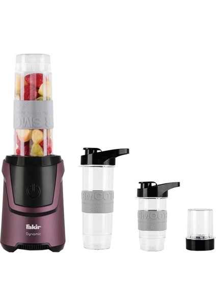 Dynamic 2'İn 1 Kişisel Blender Ve Kahve Öğütücü Violet