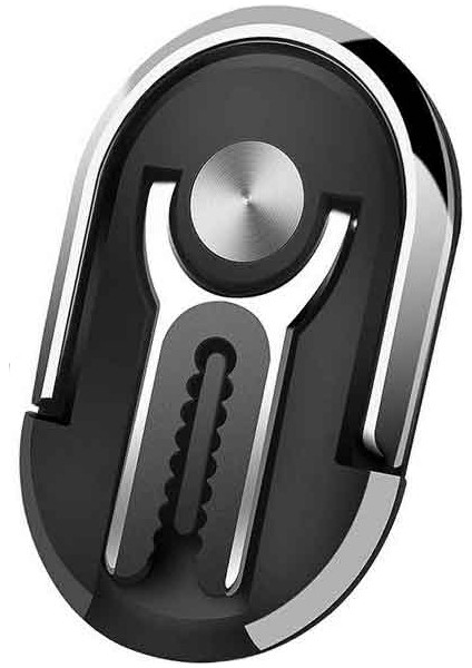 CP-113 Popsocket Telefon Standı / Dock Yüzük/araç Telefon Tutucu Siyah